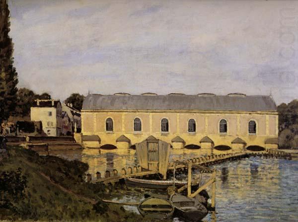 The Machine at Marly, Alfred Sisley